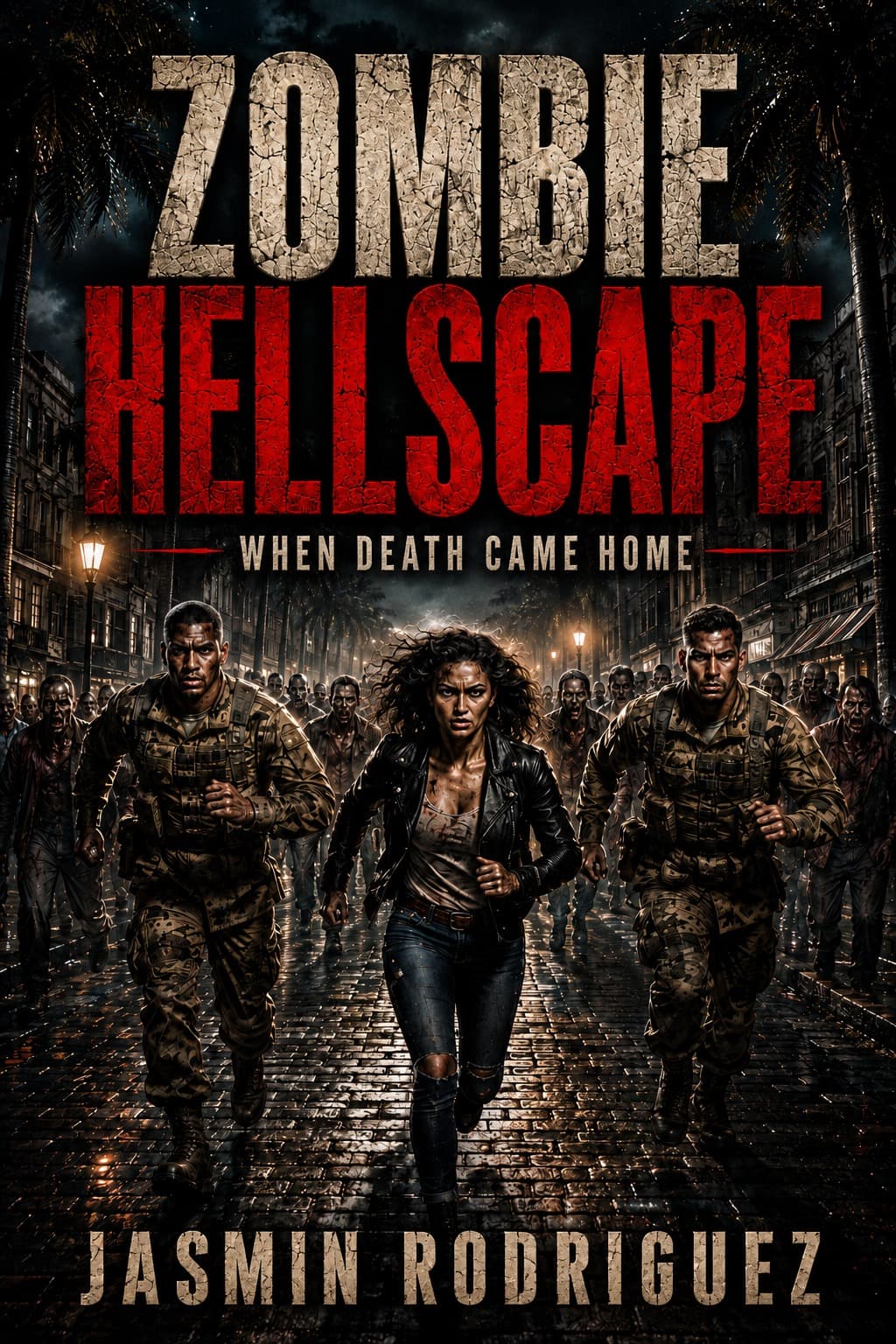 Zombie Hellscape: When Death Came Home by Jasmin Rodriguez, published by Blaze Publishers